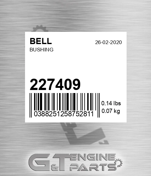 227409 BELL Bushing