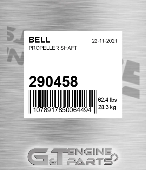 290458 Propeller Shaft