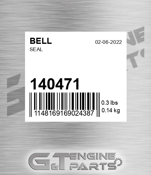 140471 BELL Seal