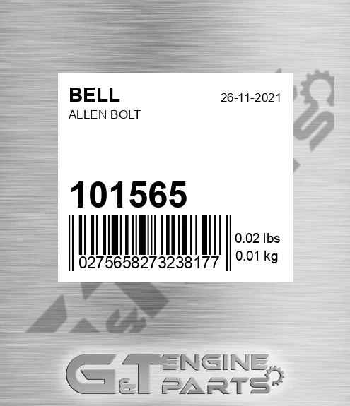 101565 Allen Bolt