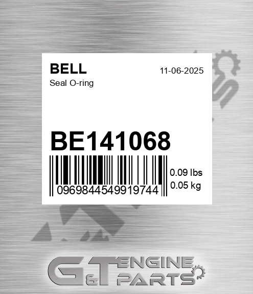 BE141068 Seal O-ring