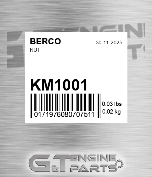 KM1001 Nut