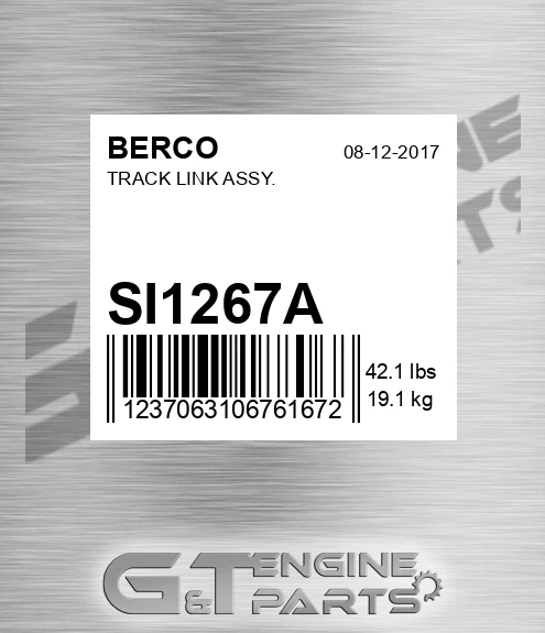 SI1267A BERCO Track Link Assy.