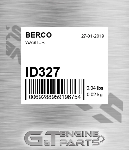 ID327 Washer