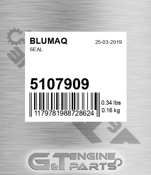 5107909 Seal for BLUMAQ