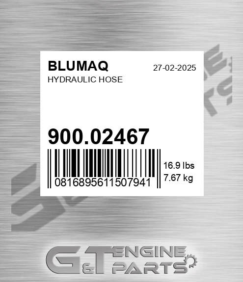 900.02467 Hydraulic Hose for BLUMAQ
