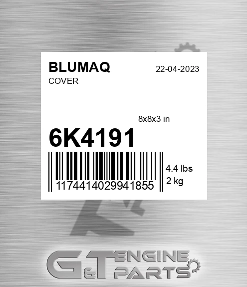 6K-4191 Cover for BLUMAQ