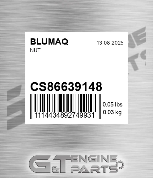 CS86639148 Nut