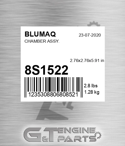 8S-1522 Chamber Assy. for BLUMAQ