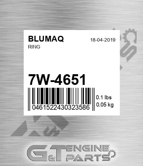 7W-4651 Ring