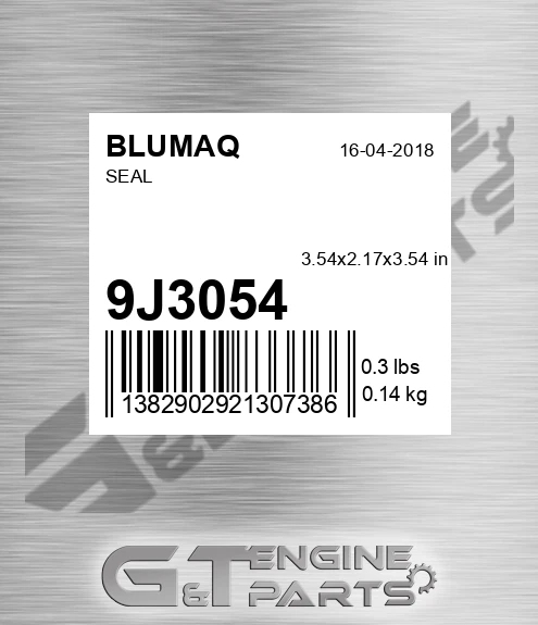 9J-3054 Seal for BLUMAQ