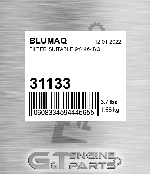 31133 Filter Suitable 9y4464bq