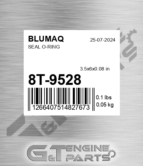 8T-9528 Seal O-ring for BLUMAQ