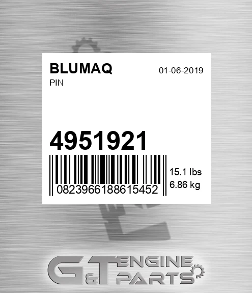 4951921 Pin for BLUMAQ