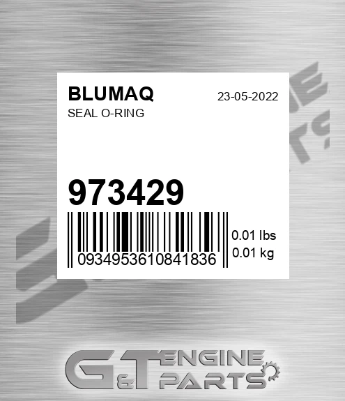 973429 Seal O-ring for BLUMAQ