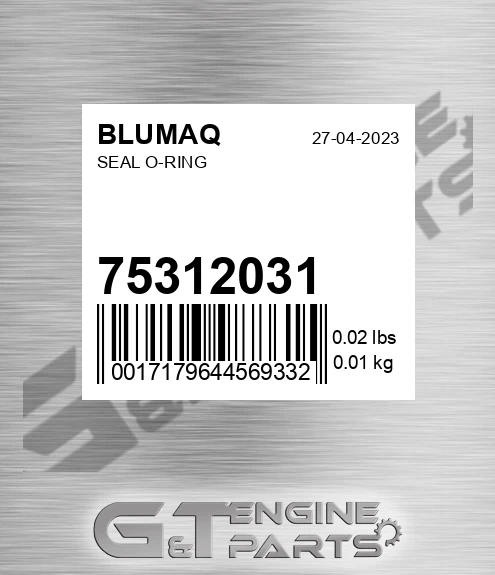 75312031 BLUMAQ Seal O-ring