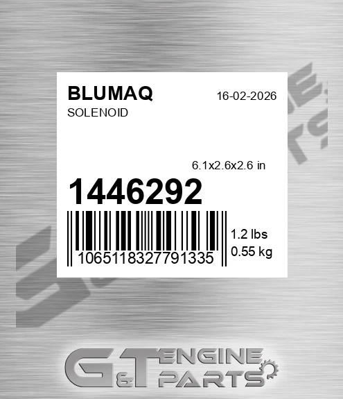 144-6292 BLUMAQ Solenoid