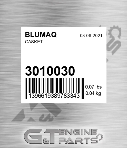 3010030 BLUMAQ Gasket