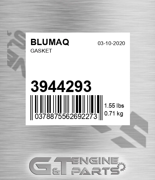 3944293 Gasket