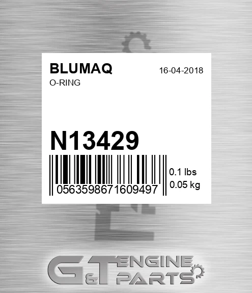 N13429 O-ring