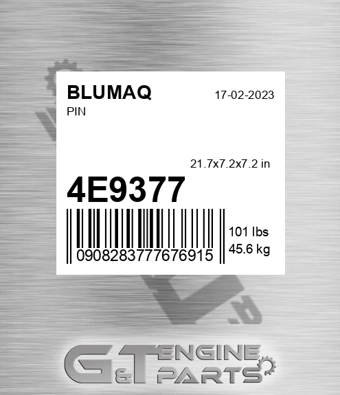 4E-9377 BLUMAQ Pin