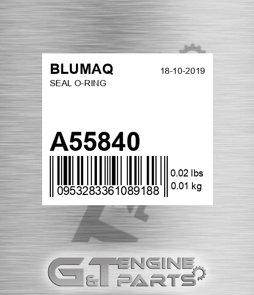 A55840 BLUMAQ Seal O-ring