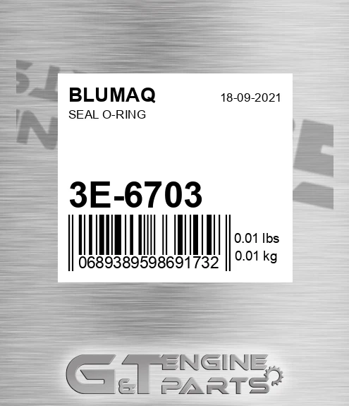 3E-6703 BLUMAQ Seal O-ring