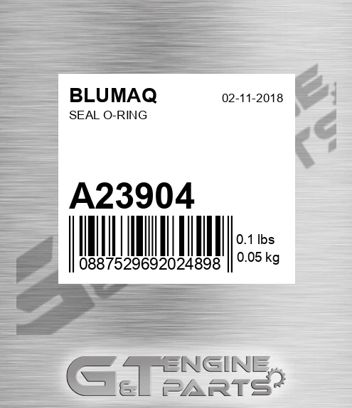 A23904 BLUMAQ Seal O-ring