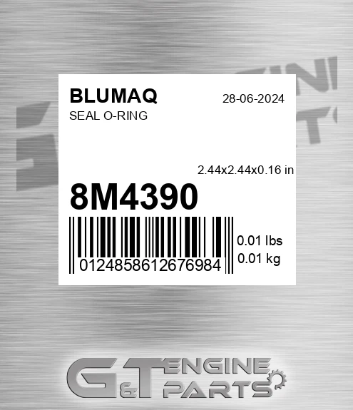 8M-4390 Seal O-ring for BLUMAQ