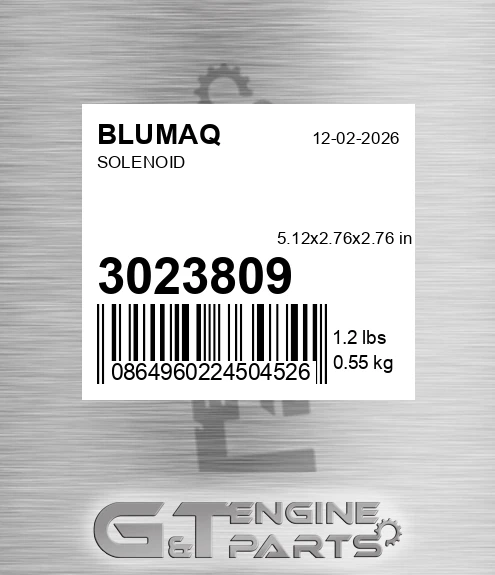 302-3809 BLUMAQ Solenoid