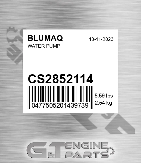 CS2852114 Water Pump