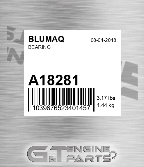 A18281 BLUMAQ Bearing