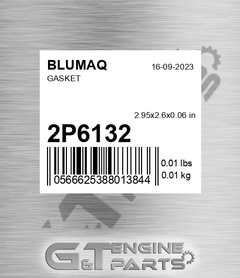 2P-6132 Gasket for BLUMAQ