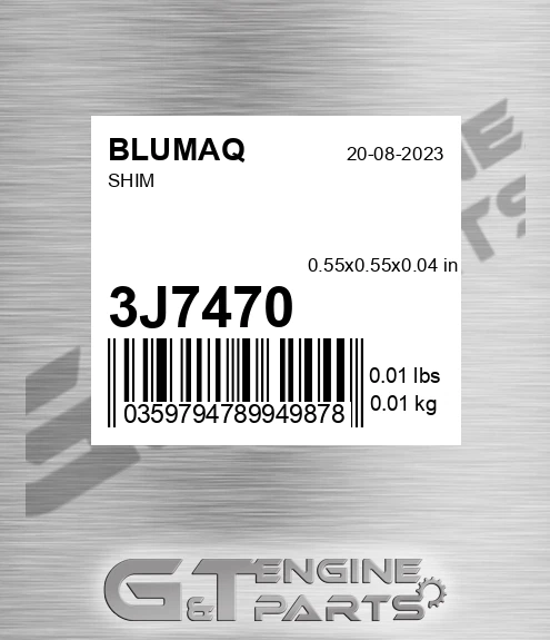 3J-7470 Shim for BLUMAQ