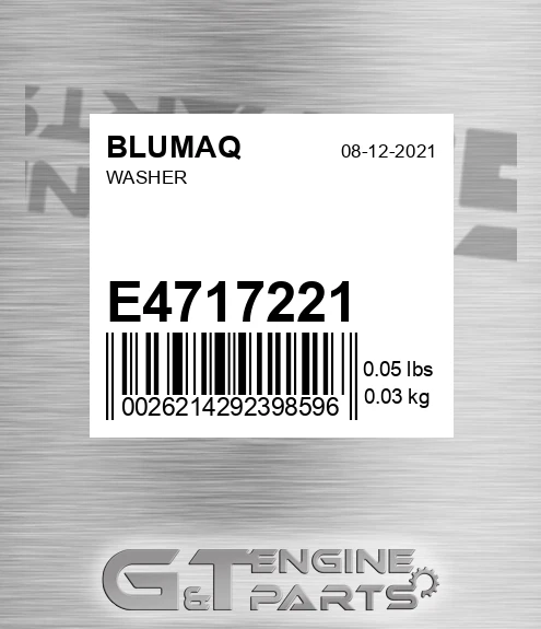E4717221 BLUMAQ Washer