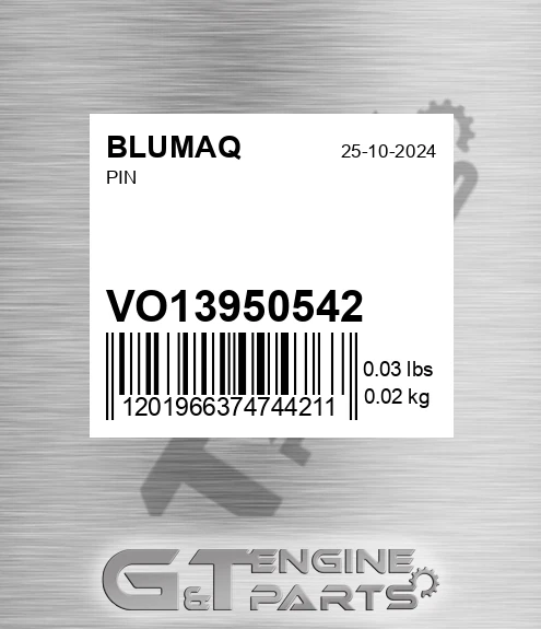 VO13950542 Pin for BLUMAQ