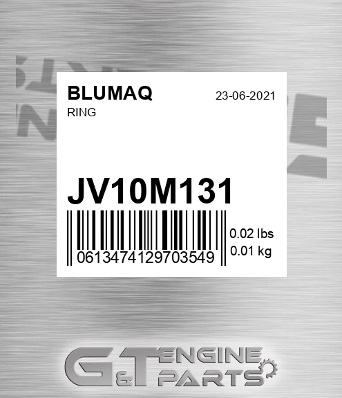 JV10M131 Ring for BLUMAQ