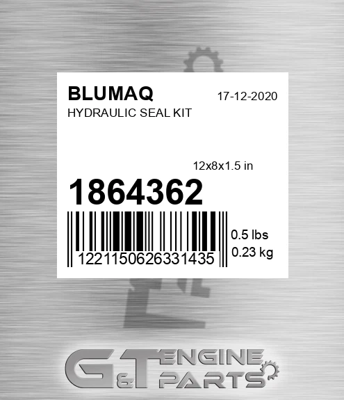 186-4362 Hydraulic Seal Kit