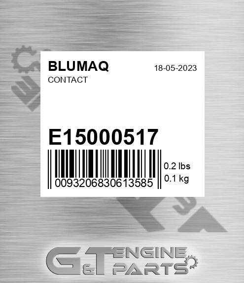 E15000517 Contact