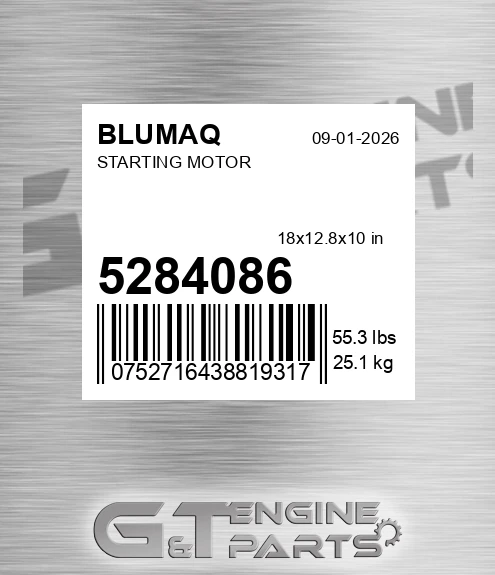5284086 BLUMAQ Starting Motor