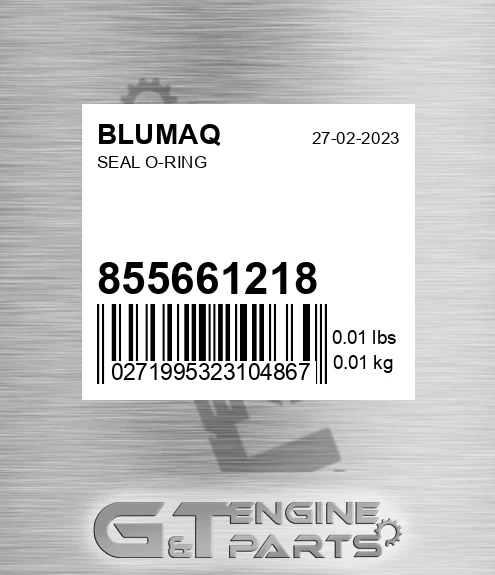 855661218 BLUMAQ Seal O-ring
