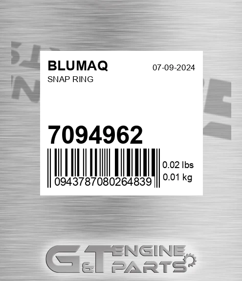 7094962 Snap Ring for BLUMAQ