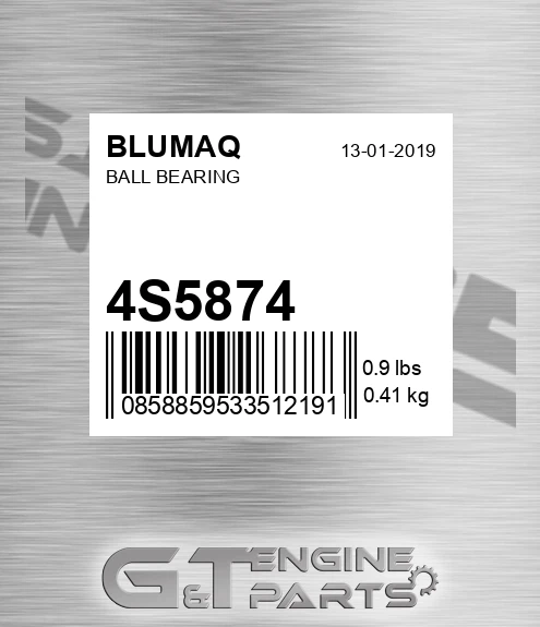 4S-5874 Ball Bearing for BLUMAQ