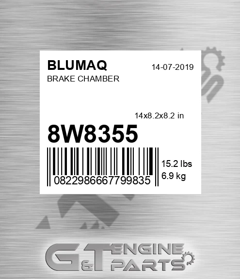 8W-8355 Brake Chamber for BLUMAQ