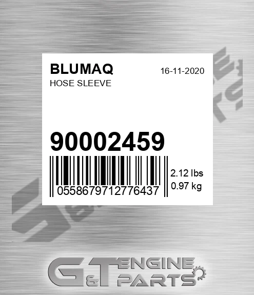 900.02459 Hose Sleeve for BLUMAQ
