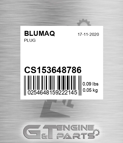 CS153648786 BLUMAQ Plug