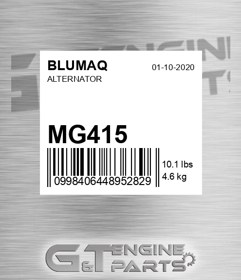MG415 Alternator