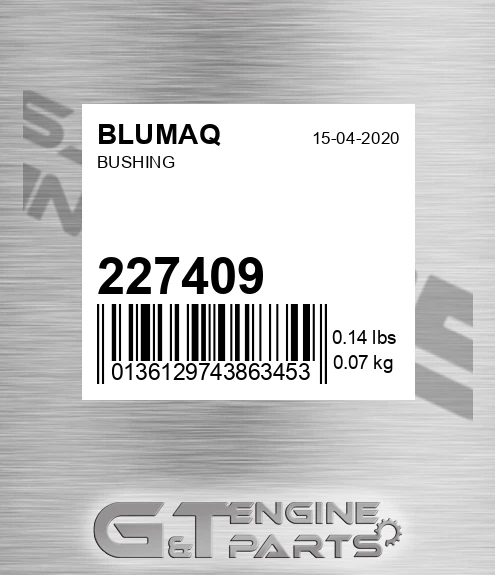 227409 BLUMAQ Bushing
