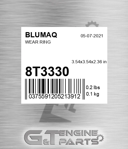 8T-3330 Wear Ring for BLUMAQ
