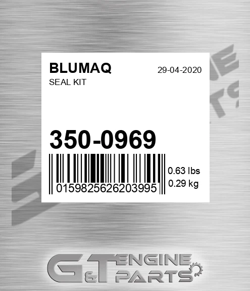 350-0969 Seal Kit